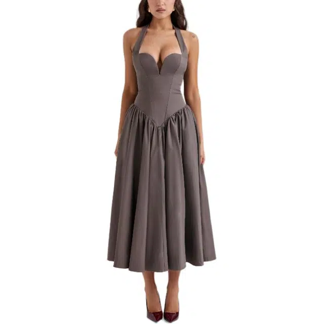 HOUSE OF CB COQUETTE GREY