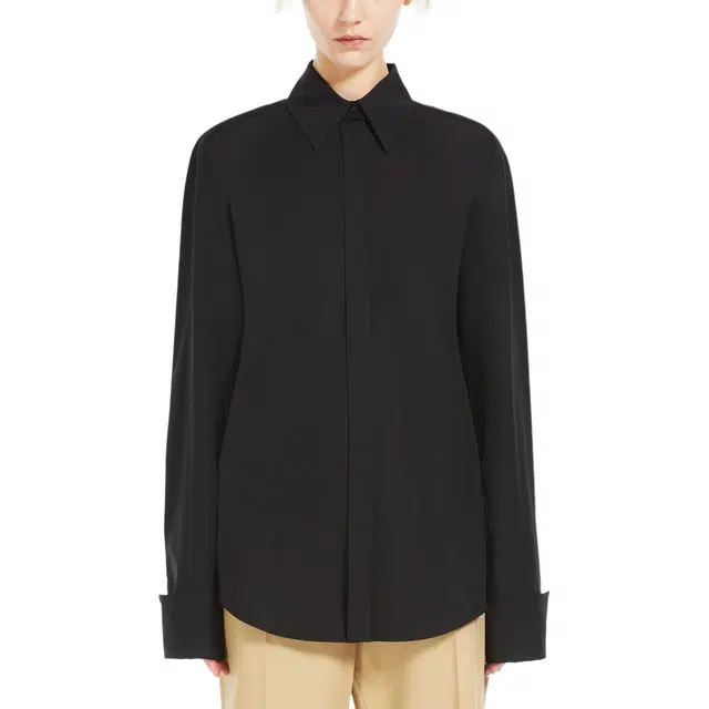 SportMax Cobea Cotton Poplin Shirt