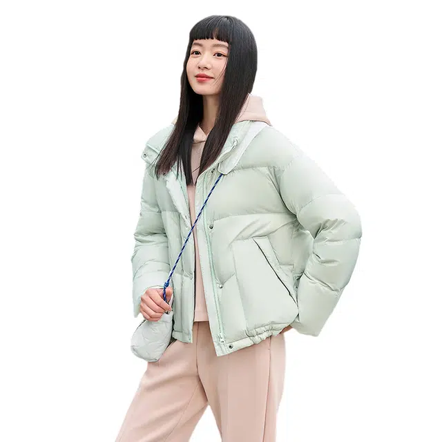 坦博尔 纯色云感泡芙羽绒服 女款