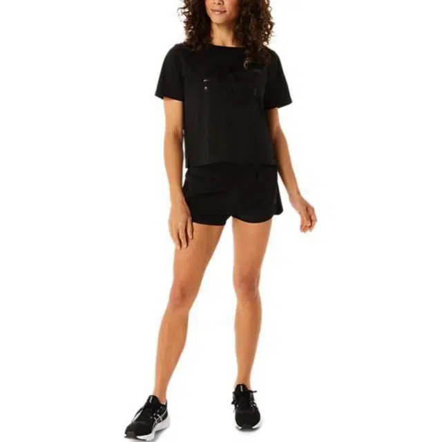 Asics Stripes Short Sleeve Boxy Tee T