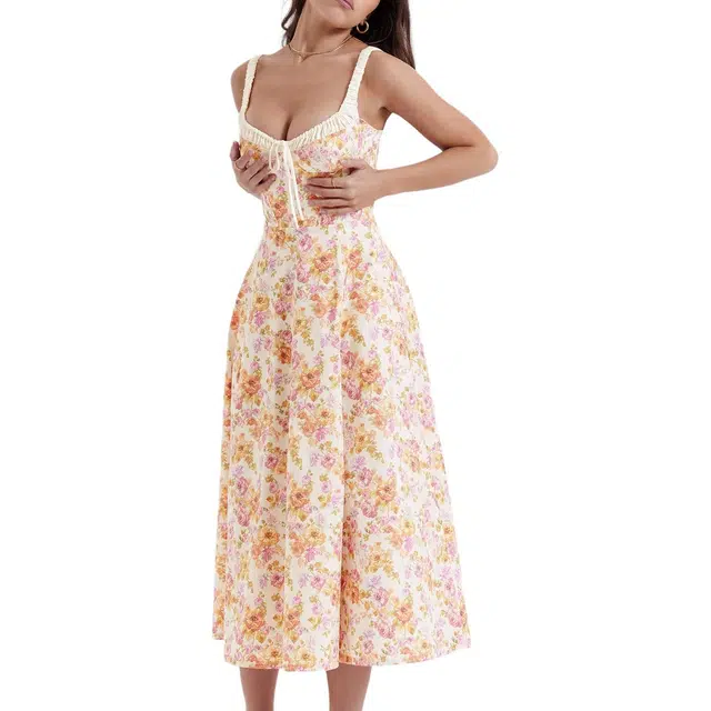 HOUSE OF CB SABRINA IVORY PRINT