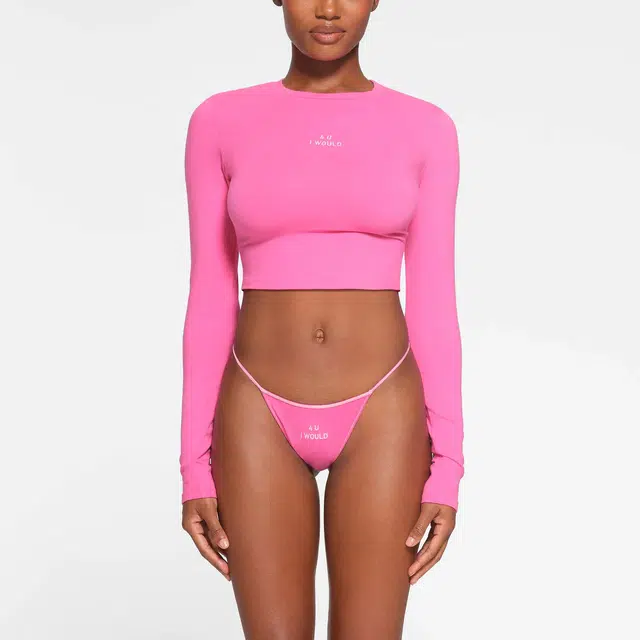 SKIMS T HOT PINK