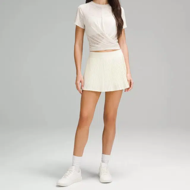 lululemon Tie-Waist Breathable Short-Sleeve Shirt T