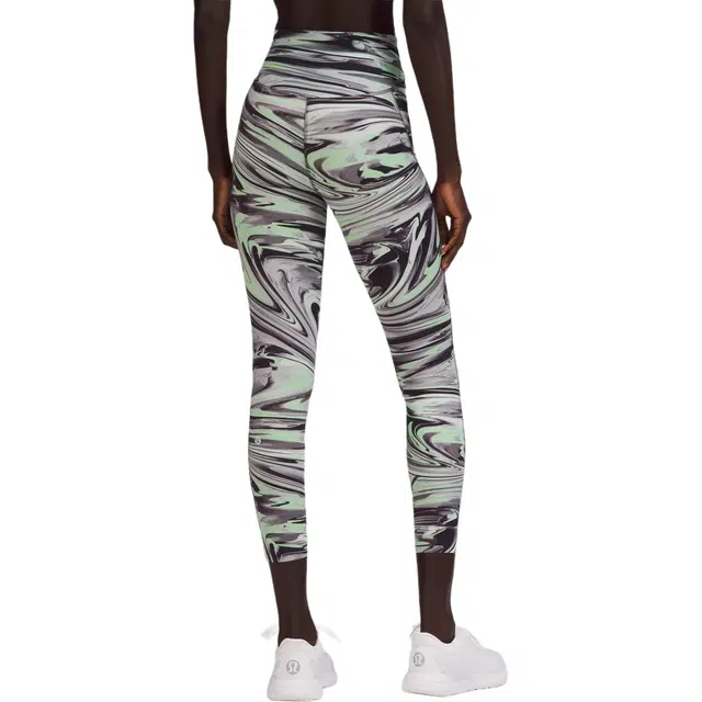 lululemon Base Pace Nulux High-Rise Tights 25" Green