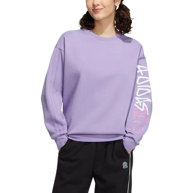 adidas neo FW22 W Vbe Sweat 6 Logo