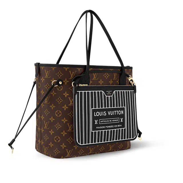 LOUIS VUITTON NEVERFULL INSIDE OUT Monogram Neverfull