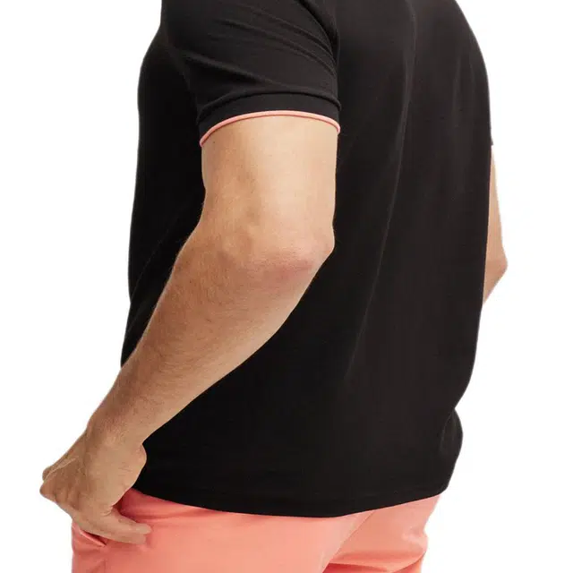 HUGO BOSS Polo Shirt With Contrast Logos Polo