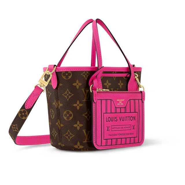 LOUIS VUITTON NEVERFULL BANDOULIRE INSIDE OUT BB Neverfull Tote