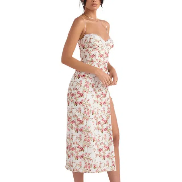 HOUSE OF CB CHARLOTTE Rose print