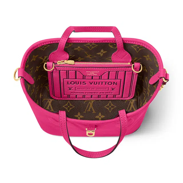 LOUIS VUITTON NEVERFULL BANDOULIRE INSIDE OUT BB Neverfull Tote