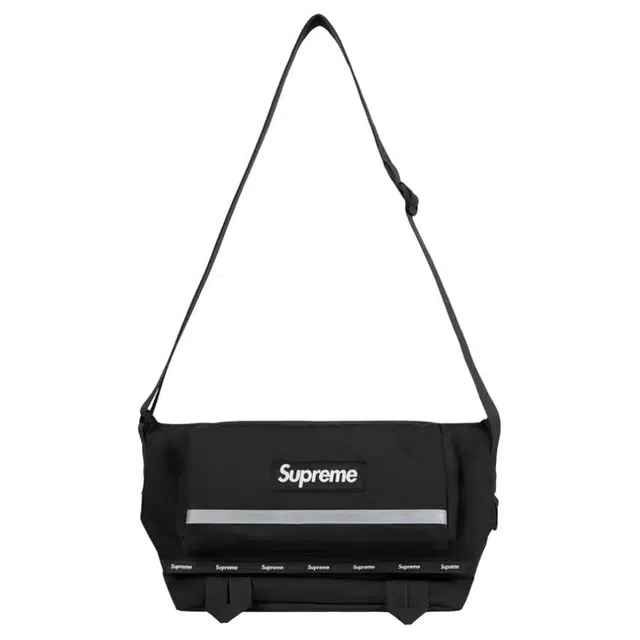 Supreme Nylon Messenger Bag Blue/Black