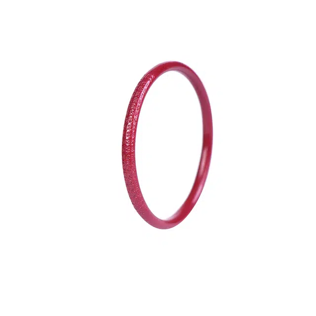 石在行 心经 本命年平安转运 复古吉祥新中式 素圈细镯 再造辰砂朱砂 手镯 女款