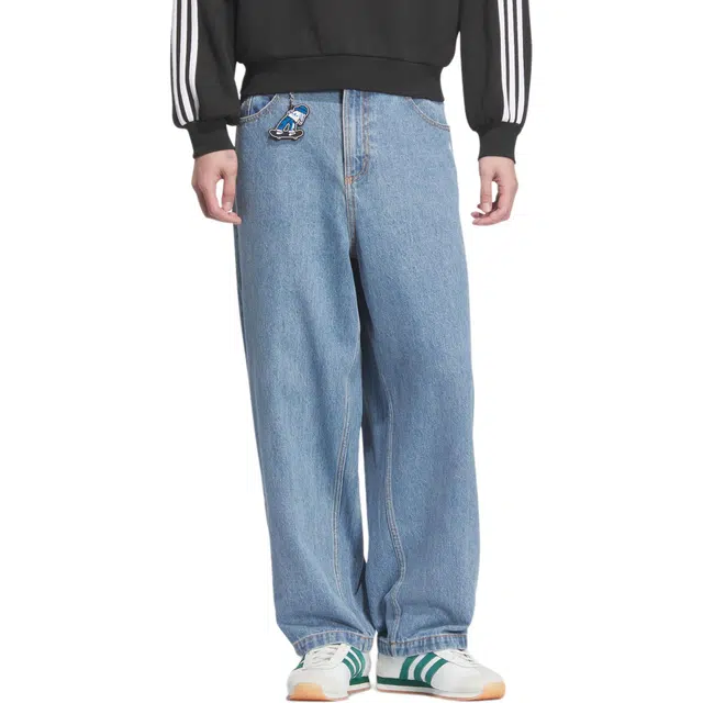 adidas originals FW24 SKT DENIM PANT logo