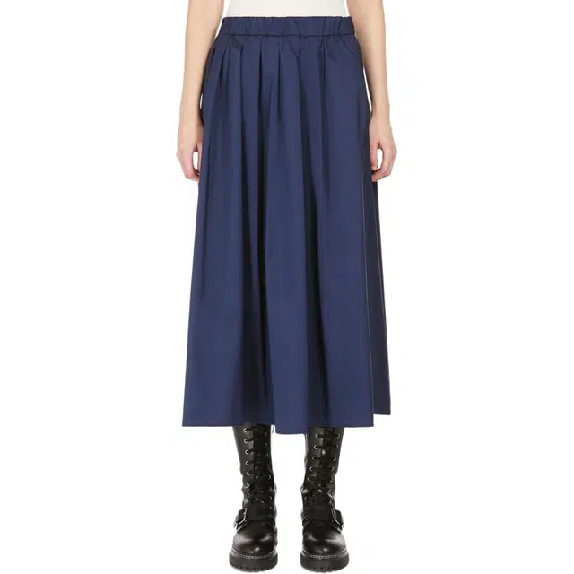 WEEKEND MaxMara Zarda Cut Poly Skirt