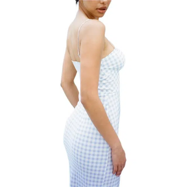 Realisation Par The Elsa Blue Gingham