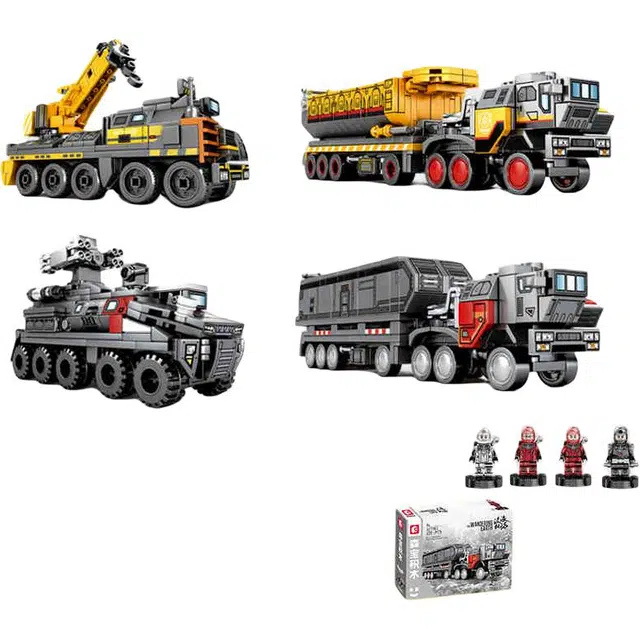 SEMBO 996pcs 107001-107004