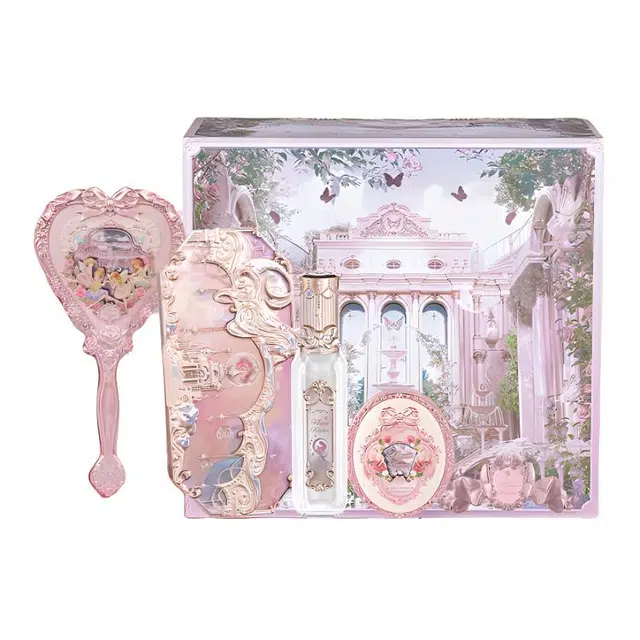 花知晓 月光人鱼礼盒彩妆套装 易上色自然 五件套