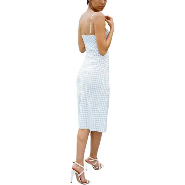 Realisation Par The Elsa Blue Gingham