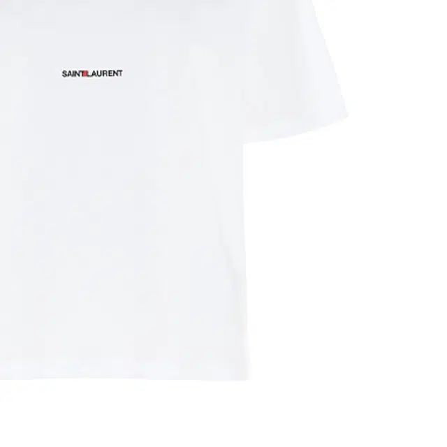 Saint Laurent SS21 Logo T-Shirt White