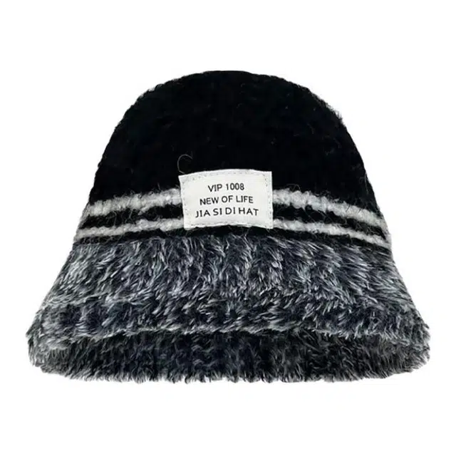 木林森 拼接针织保暖护耳防风防寒显脸小 腈纶 渔夫帽 男女同款情侣款