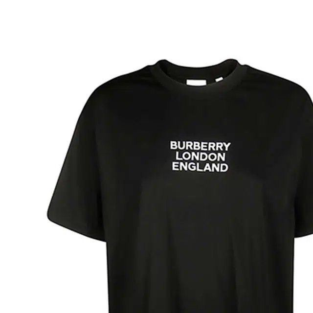 Burberry Embroidered Logo T-shirt T