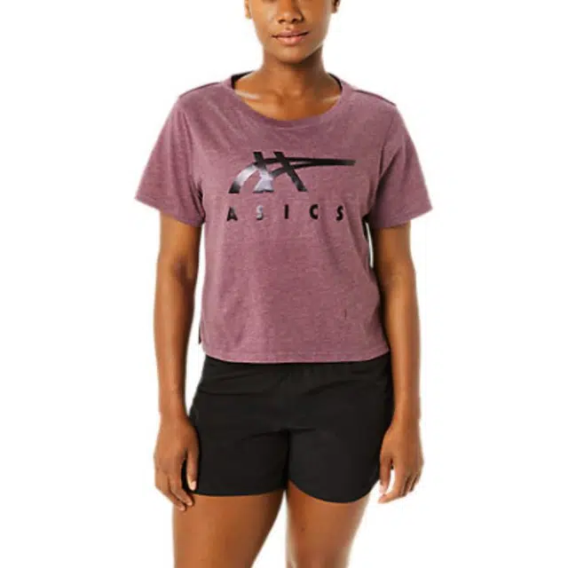 Asics Stripes Short Sleeve Boxy Tee T
