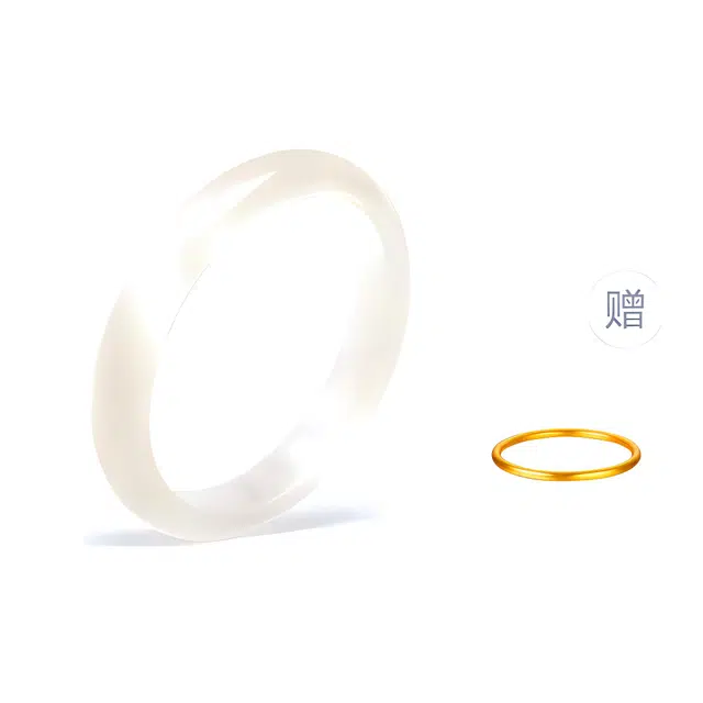 幸囍礼 白月光香槟金 新中式国潮精致古风简约小众一步一响 旗袍汉服贵妃镯年轻气质 猫眼石 手镯 女款