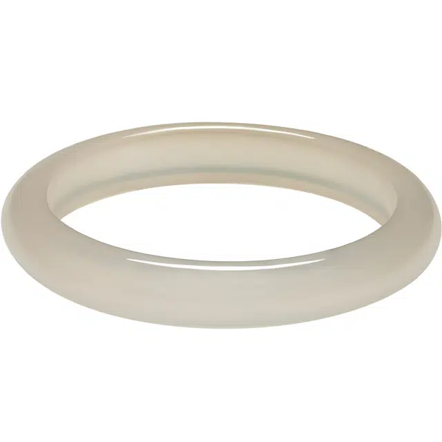 北京黄金 香槟白月光 新中式国风设计 古风清冷感 搭配汉服旗袍 古典优雅 玉髓 手镯 女款