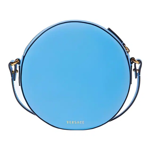 Versace La Medusa Chain Bag Blue