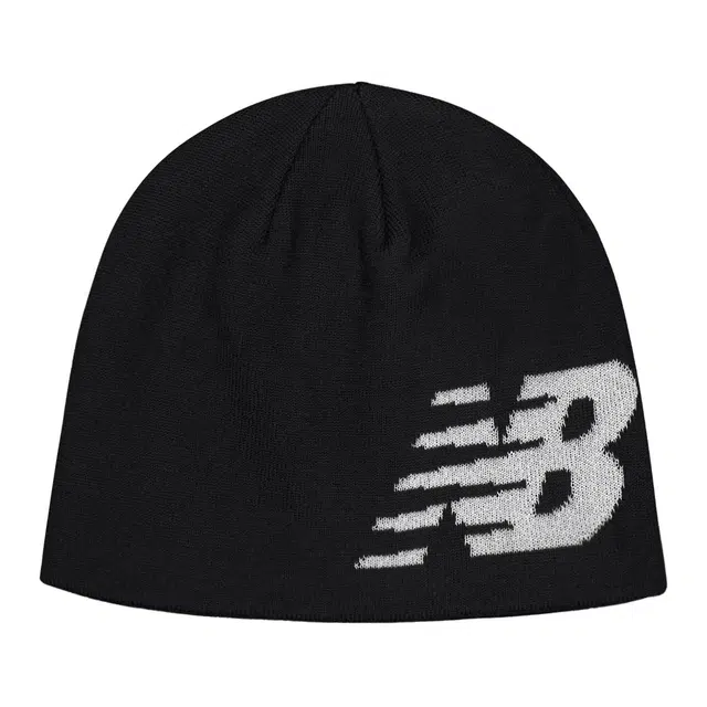 New Balance Letter Design Fleece Hat Black