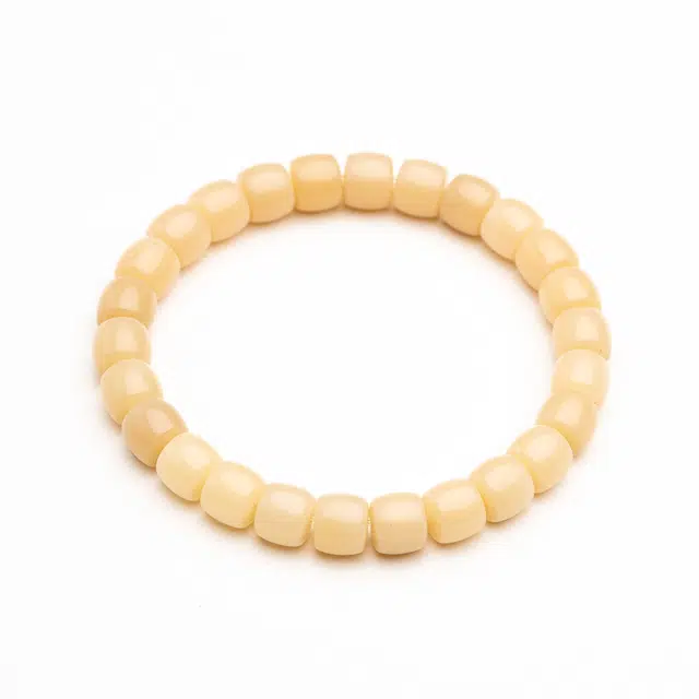 仙源 精工桶珠  新中式文玩念珠单圈 念珠平安福 菩提根 手串  男女同款情侣款