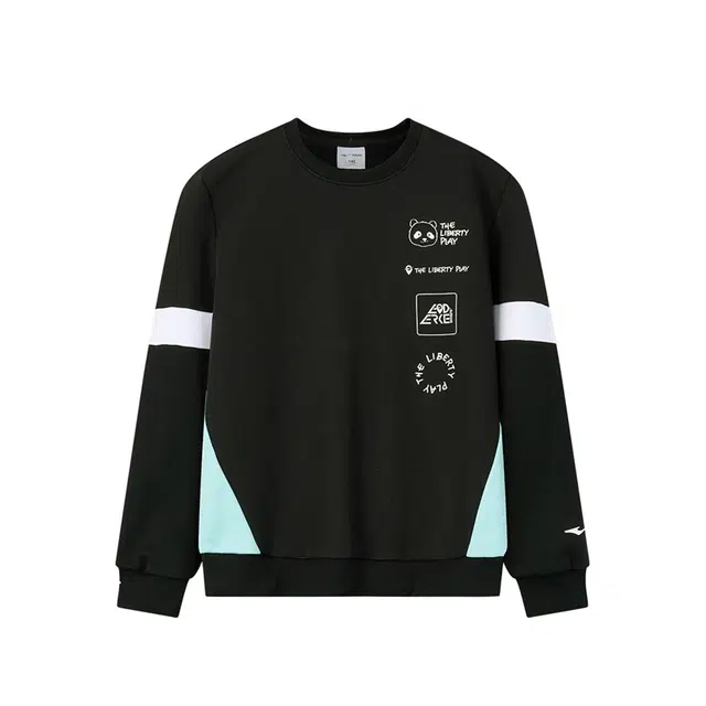 鸿星尔克儿童 舒适柔软亲肤轻盈时尚百搭休闲运动套装 正黑 青少年