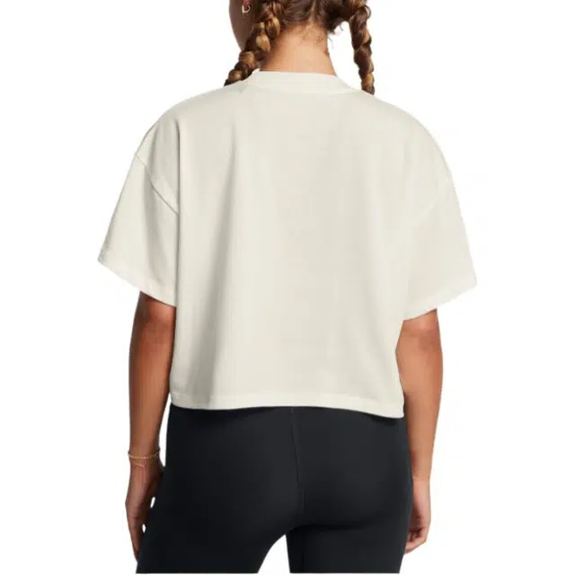 Under Armour BoxyGameday Heavyweight Crop Collegiate T