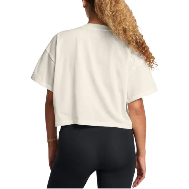 Under Armour BoxyGameday Heavyweight Crop Collegiate T
