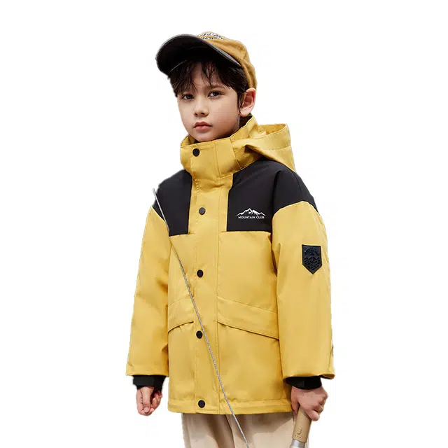 雅鹿 时尚宽松纯色舒适潮流洋气百搭羽绒服 青少年