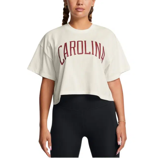 Under Armour GamedayBoxy Heavyweight Crop Collegiate T