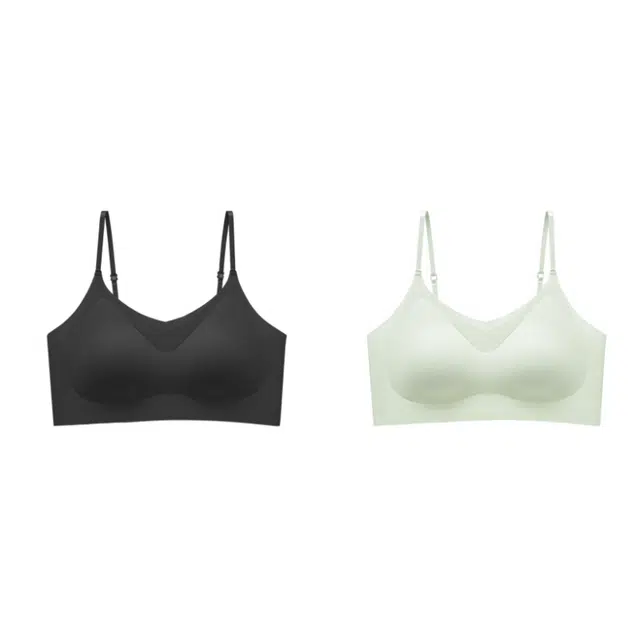 俞兆林 无钢圈提拉聚拢舒适防下垂收副乳无痕文胸 女款 组合装