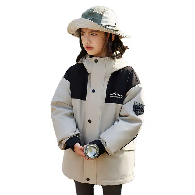 雅鹿 时尚宽松纯色舒适潮流洋气百搭羽绒服 青少年