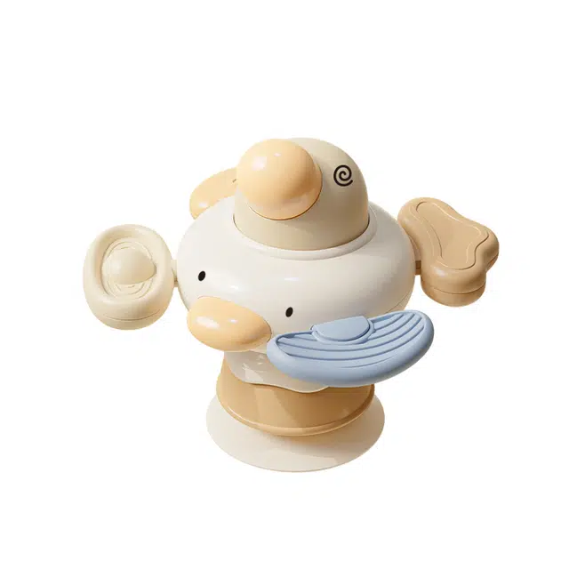 英氏 餐桌转转乐 吸盘抽拉多面体 六面体 手抓忙碌球 早教益智玩具