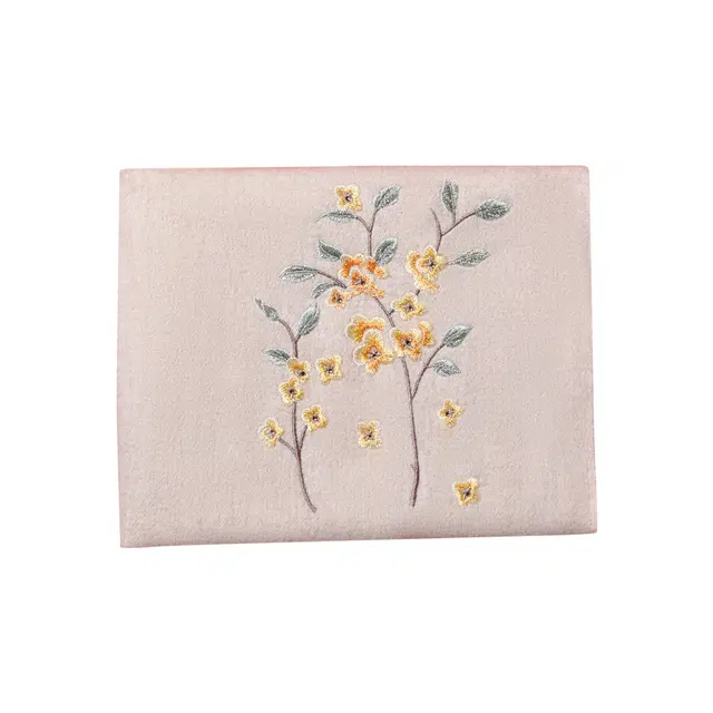 杭丝路 简约刺绣百搭披肩两用日常搭配 绵羊毛 绒线围巾 女款