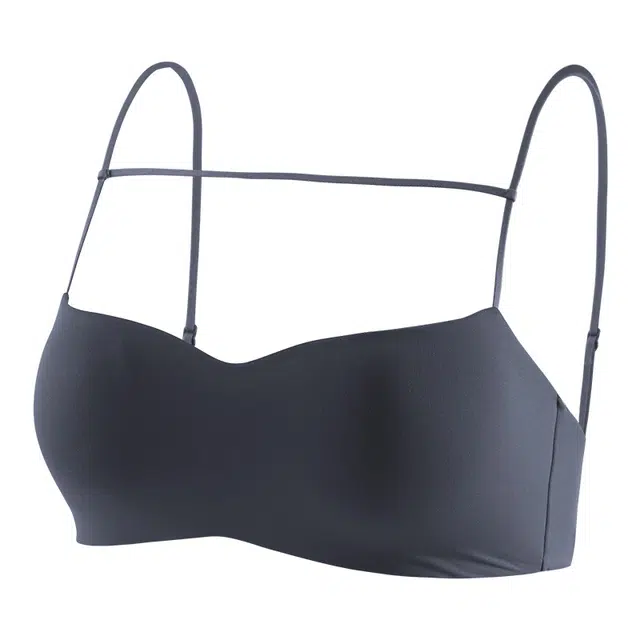 丝之莎 无痕抹胸细肩带小胸聚拢薄款性感美背文胸 女款