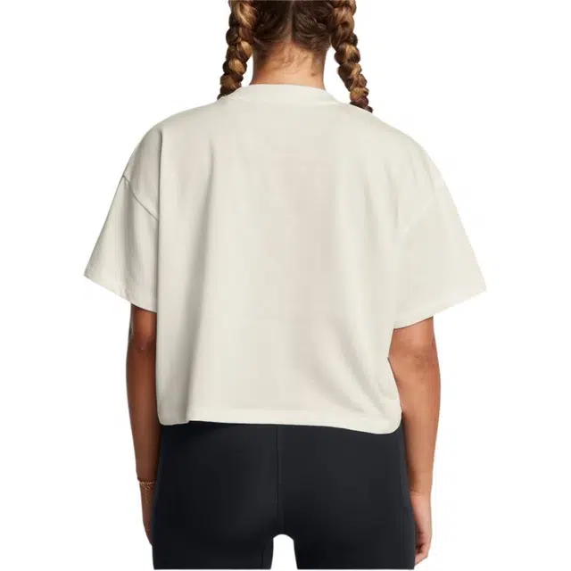 Under Armour BoxyGameday Heavyweight Crop Collegiate T