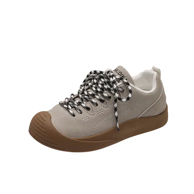 小鹿米利 小众复古运动百搭 透气轻便 低帮 生活休闲鞋 女款