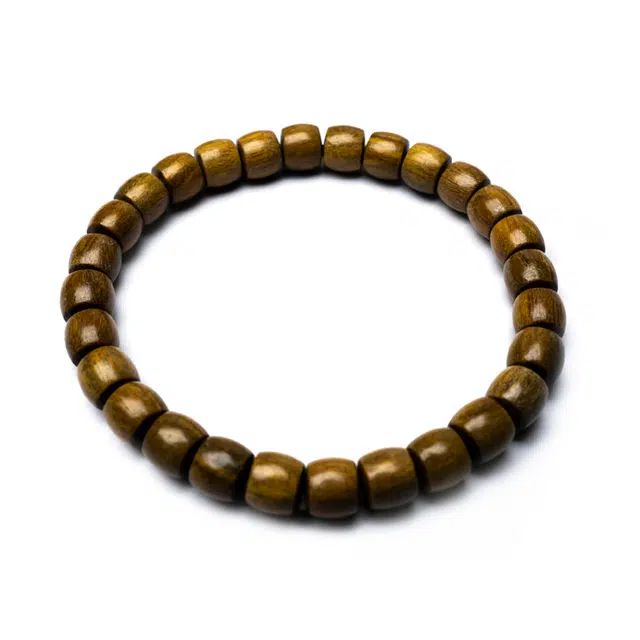 周帝王 直切桶珠 檀木 手串 男女同款情侣款