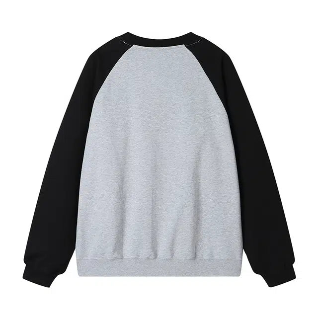 DANGEROUSPEOPLE Little Devil Series Pullover Raglan Sleeve Sweatshirt