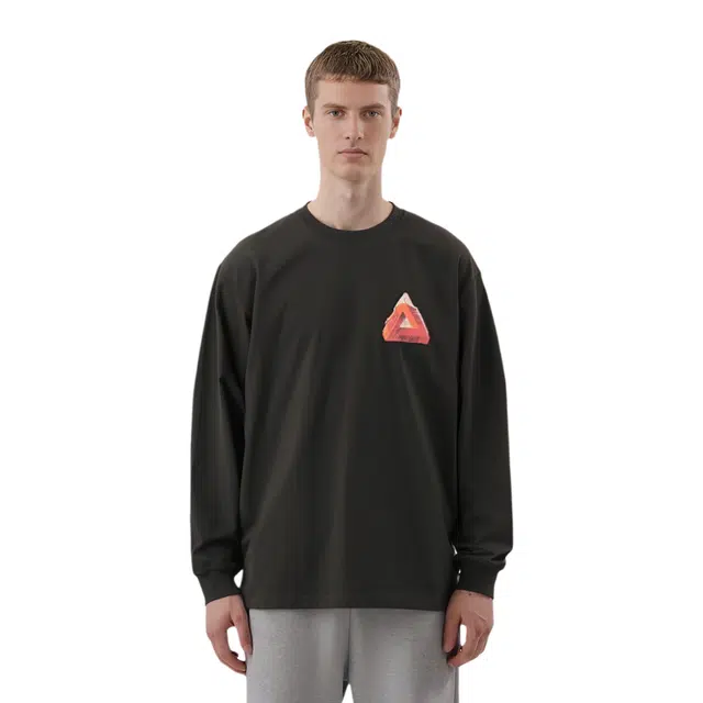 PALACE FW21 Chapping Long Sleeve Black T