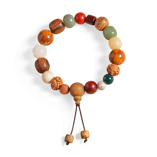 【普陀山官方已祝福】 普陀山文创 多宝十八籽好运连连串珠新中式转运珠佛珠串 礼盒装 菩提子/菩提籽 手串 男女同款情侣款