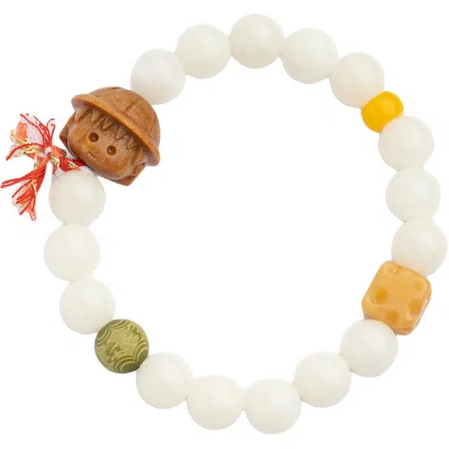 仙源 小丸子新中式国潮轻奢经典国潮搭配 平安福 礼盒 菩提根 手串 男女同款情侣款