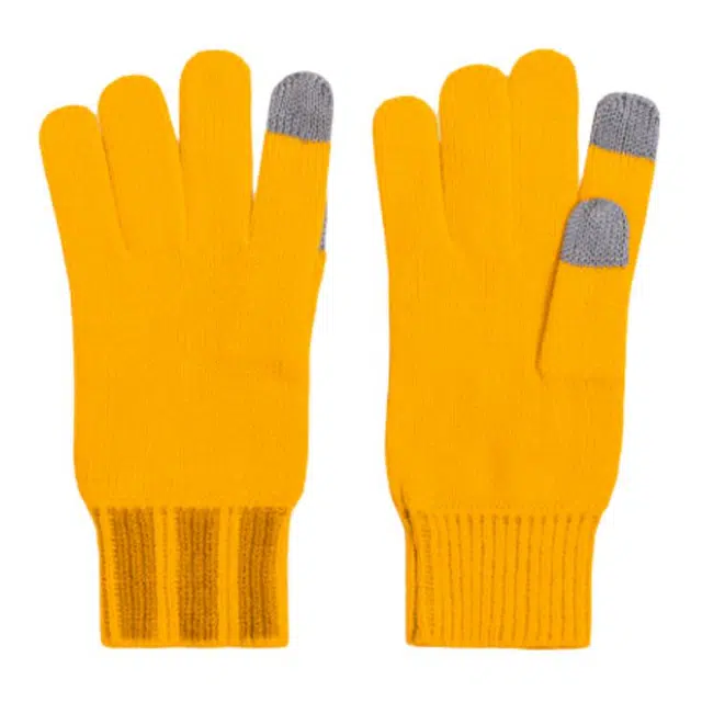 adidas Acrylic Sport Gloves Yellow