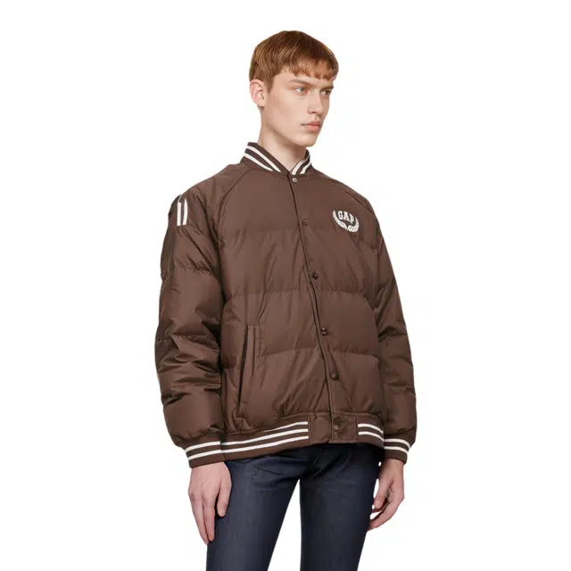 GAP FW23 Baseball Jacket Slim Fit Unisex